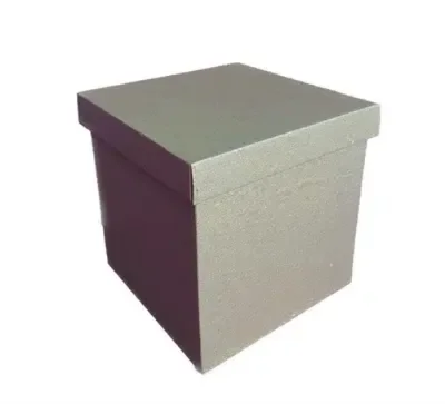 Подарочная коробка двусторонний картон "Крафтовая" (30х30х30)