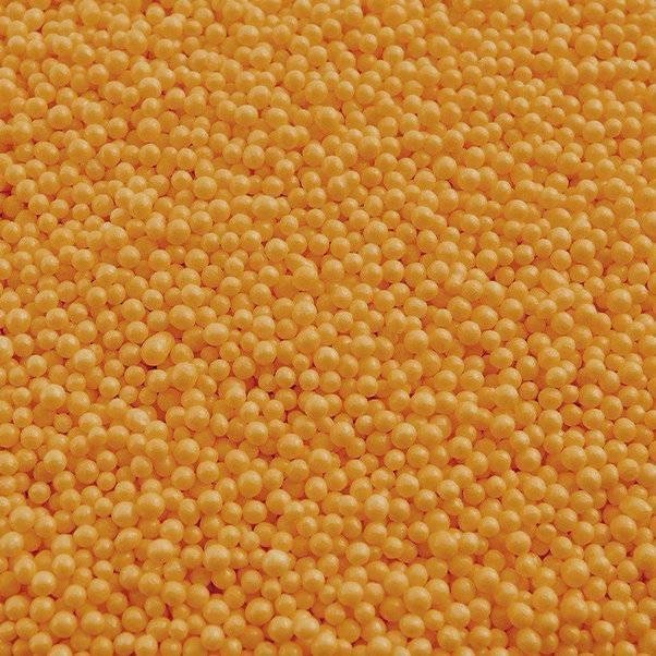 Пенопластовые шарики 2-3 мм (Золото) 1л
