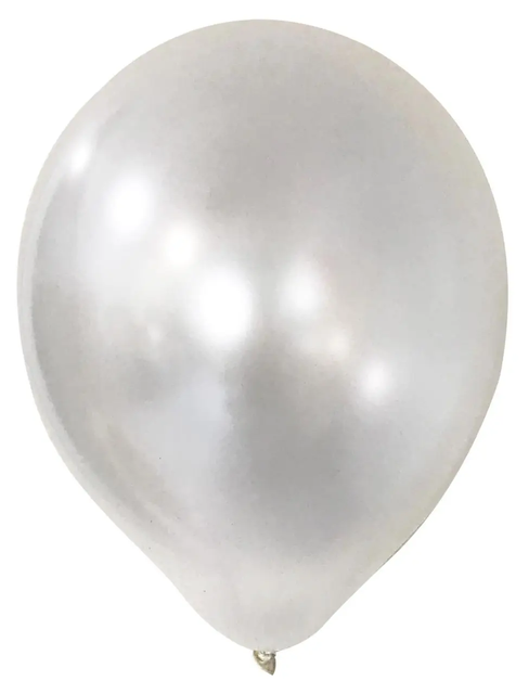 Кулі Balonevi 10"/M01 (Металік білий) (100 шт)