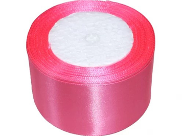 Атласная лента 5 см (Светло-розовая)