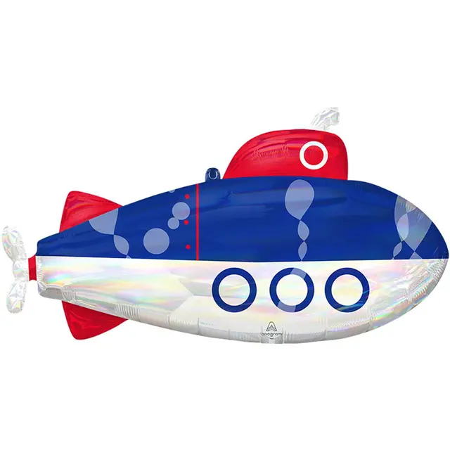 Фольгированная фигура большая Подводная лодка Anagram