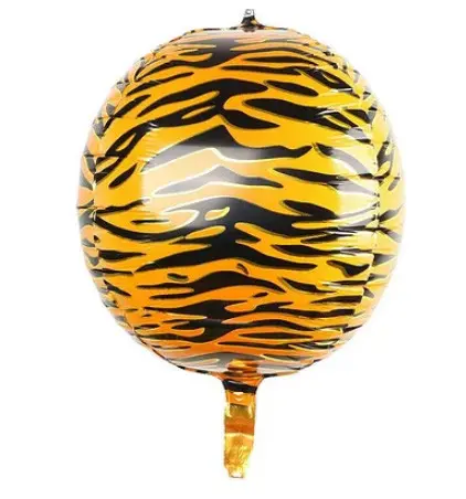 Фольга 3Д сфера Тигр Китай