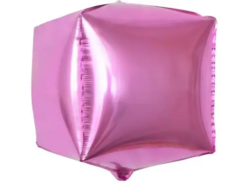 Фольга Куб 24" розовый Китай