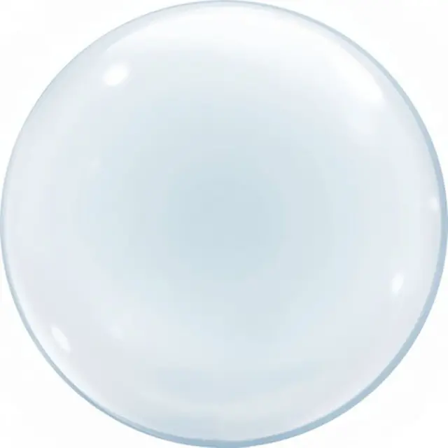 Куля Bubbles сфера 20" прозора