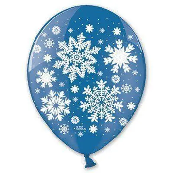 Шары Belbal 12" B105 (Снежинки) (50 шт)