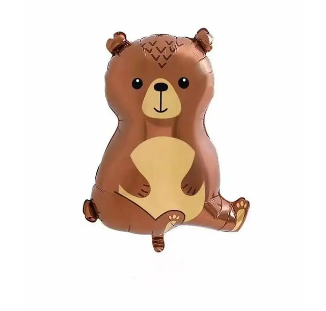 Фольгована фігура Лісовий Ведмідь в індивідуальній упаковці (Китай)