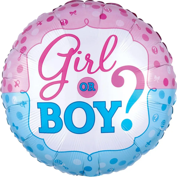 Фольга 18" (45см) "Girl or Boy" (Китай)