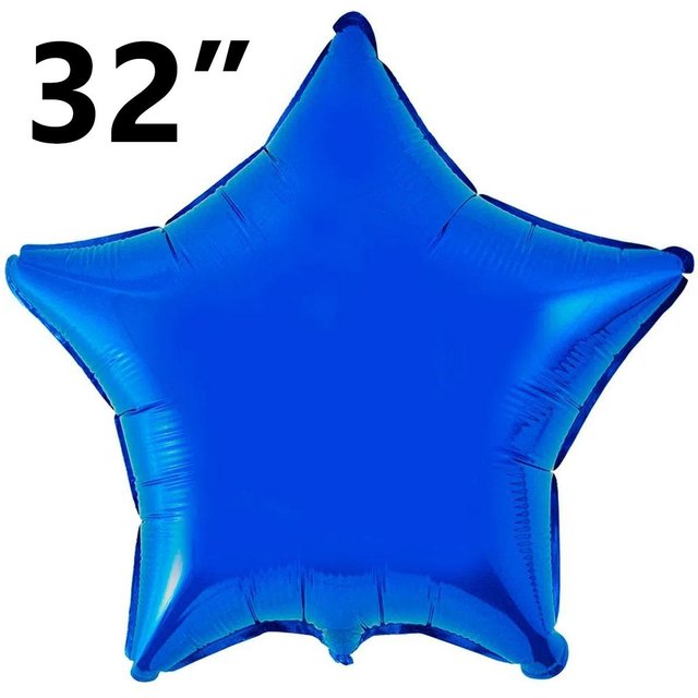 Фольга Flexmetal Звезда 32" Синяя