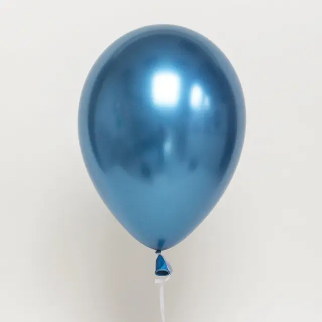 Шары Калисан 12" (Хром синий (Mirror blue)) (50 шт.)