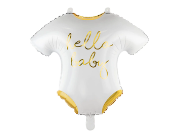 Фольгована фігура Боді Hello baby золото PartyDeco