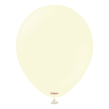 Шары Калисан 12" (Макарун бледно-жёлтый (pale yellow)) (100 шт)