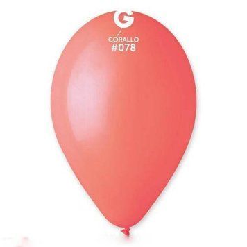 Шары Gemar 12" G110/78 (Коралловый) (100 шт)