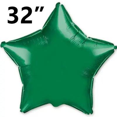 Фольга Flexmetal Звезда 32" Зеленая