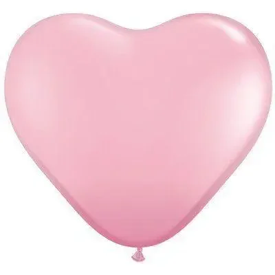 Шары-сердца Gemar 10" CR/57 (Ярко-розовый) (100 шт)