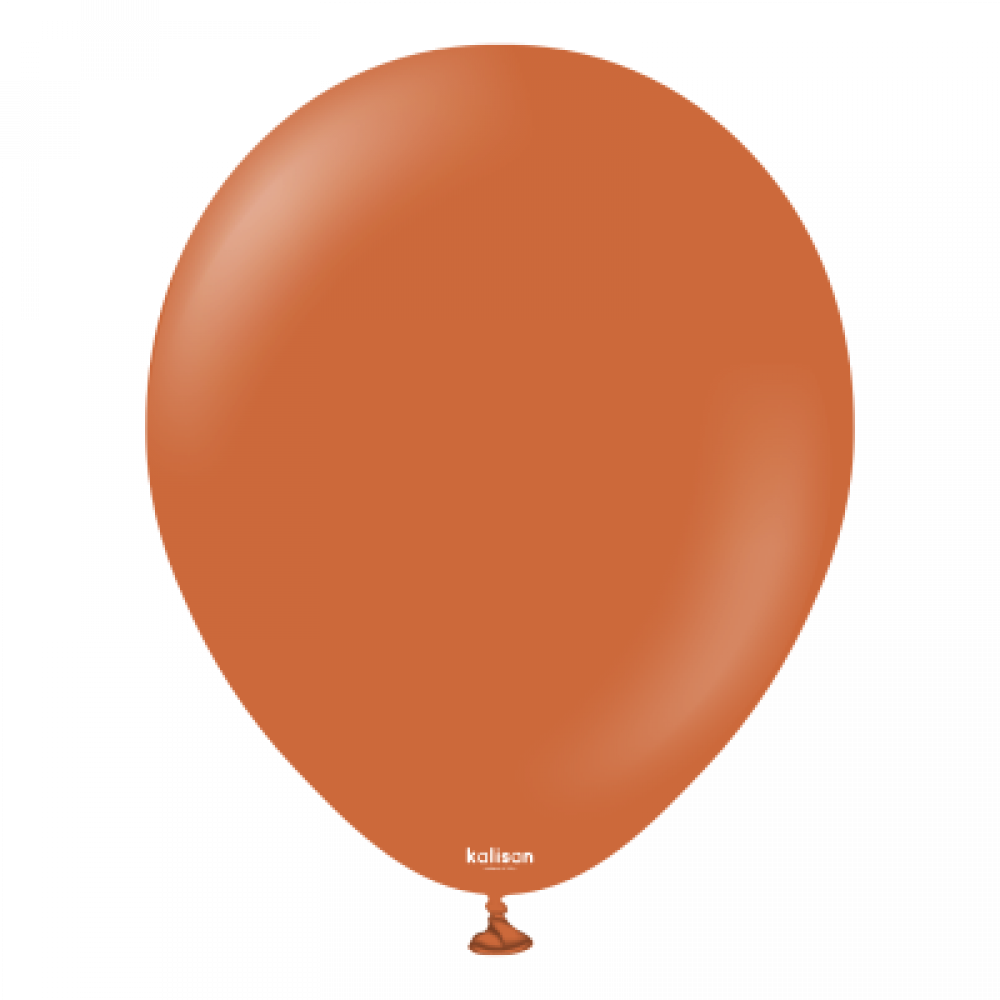 Кулі Калісан 12" (Ретро Іржавий Помаранчевий (Retro rusty orange)) (100 шт)