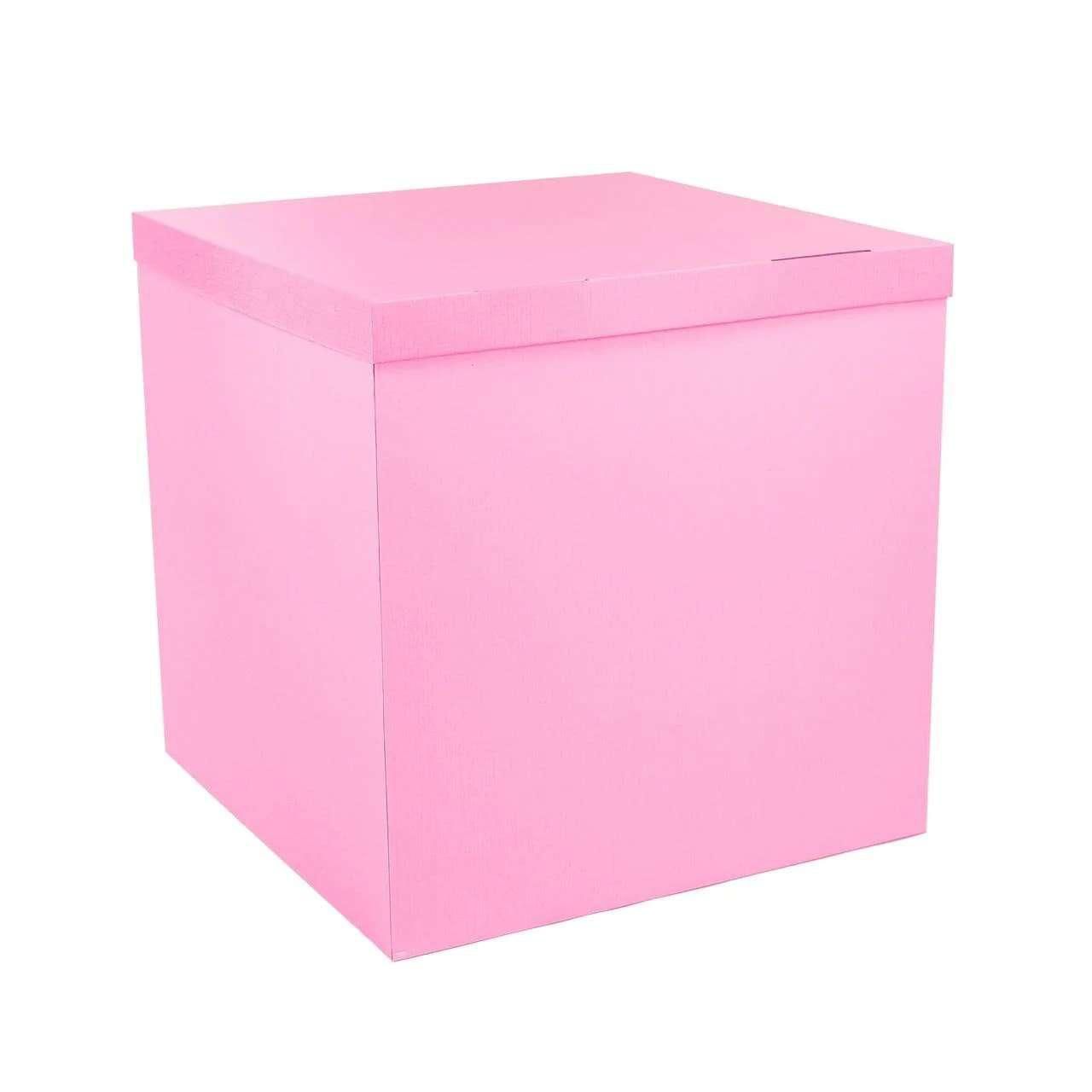 Розовый сюрприз. Коробка 60х60х60 с крышкой. Коробка белая 70 70 70. Коробка для шаров 700х700х700. Коробка 70х70х70 розовая.