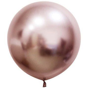 Шар-гигант 24"/H26 Balonevi (Хром розовое золото) (1 шт)
