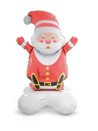 Стояча фольгована фігура "Санта з обіймами" в інд. уп." Китай