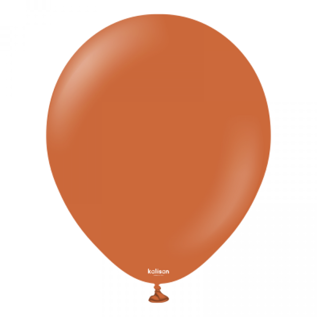 Шары Калисан 12" (Ретро Ржавый помаранчевый (Retro rusty orange)) (100 шт)