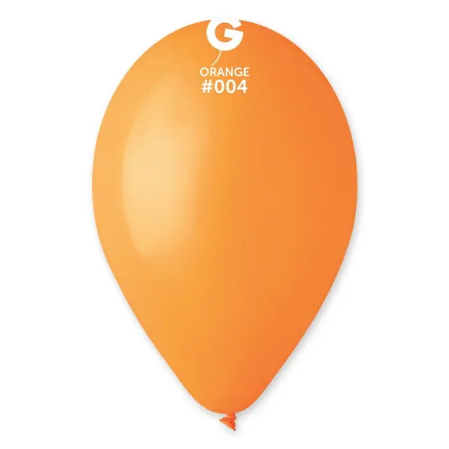 Шары Gemar 10" G90/04 (Оранжевый) (100 шт)