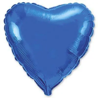 Фольга Flexmetal сердце 18" Синее