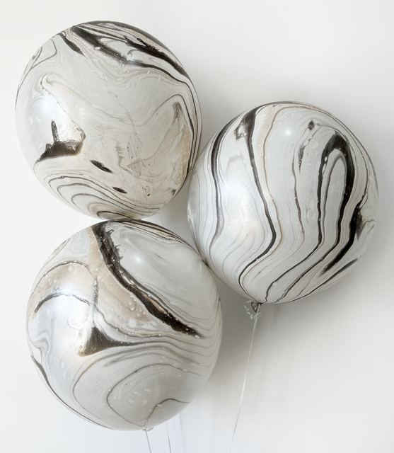 Giant balloon 19" (47.5 см) Marble Reflect (1 шт)