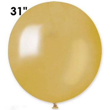 Шар-сюрприз Gemar 31" G220/74 (Металлик сатин золото) (1 шт)