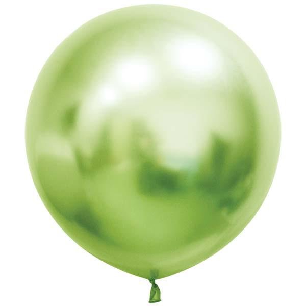 Куля-гігант 24" Balonevi (Хром зелений) (1 шт)