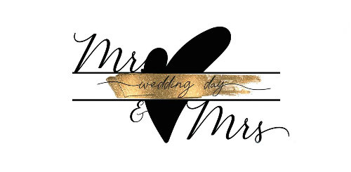 Конверт для денег "Wedding day Mr&Mrs"