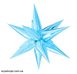 Пленка 3D Ежик Голубой (составной) (100*100 см) Китай