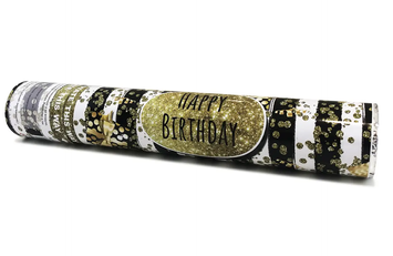 Хлопавка пневматична 30 см (HAPPY BIRTHDAY)