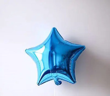 Фольга Китай Зірка 18" Синя