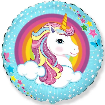 Фольга 18" Єдиноріг райдужний Flexmetal 401586