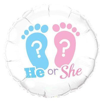 Фольгований круг "He or She" 18" (45см)