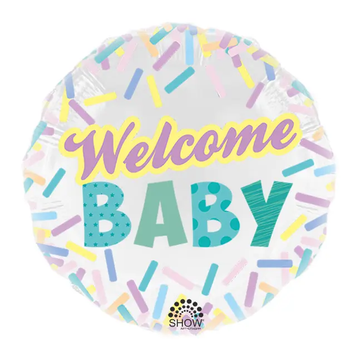 Фольга Арт-шоу 18" (Welcome baby)