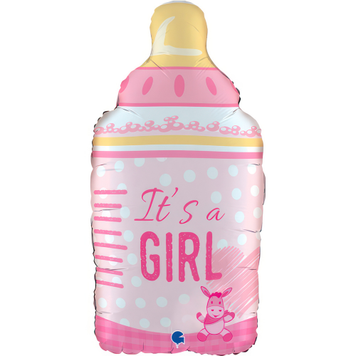 Фольгована фігура 27" Пляшка Its a Girl (в інд. уп.) Grabo