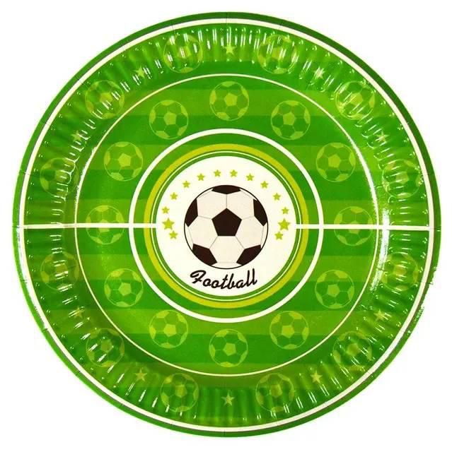 Тарелки "Футбол" (18,0 см)(10шт/уп)