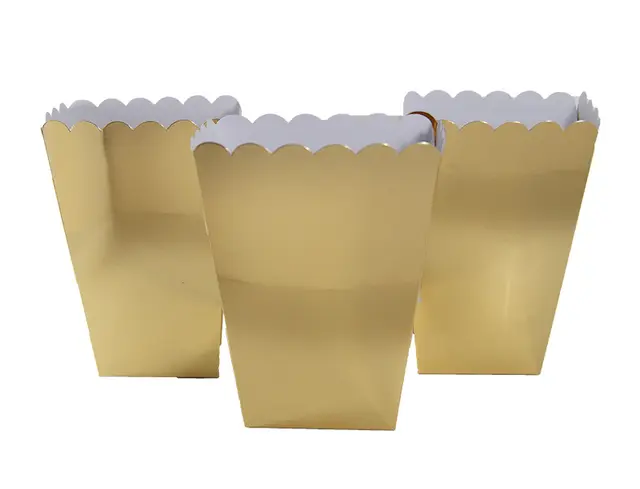 Коробочки для солодощів Gold (5шт/уп)