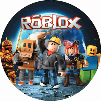 Тарелки "Roblox" (18,0 см)(10шт-уп)