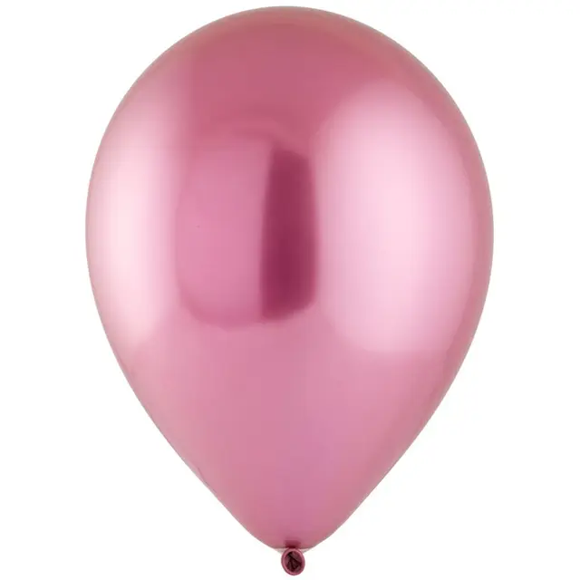 Кульки Everts 12" - 30см Хром сатин рожевий (1 шт)