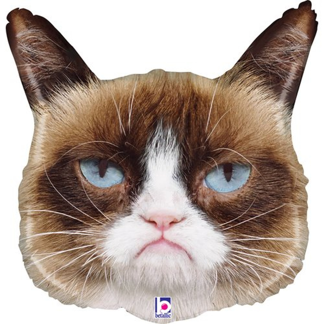 Фольгированная фигура Сварливый котенок Grabo