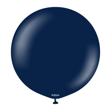 Шары Калисан 36" (Пастель Темно-синяя (NAVY)) (1 шт)