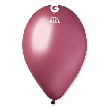 Шары Gemar 10" G90/101 (Винный) (100 шт)