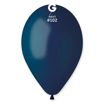 Шары Gemar 10" G90/102(Пастель Navy) (100 шт)