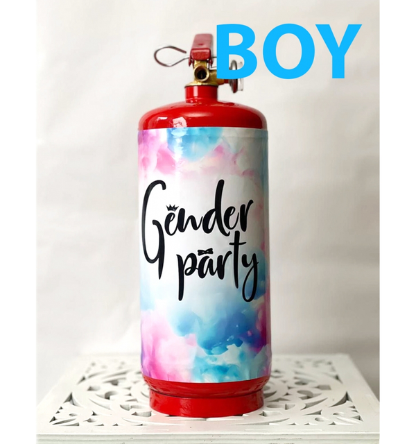Огнетушитель на гендерную вечеринку (Мальчик) 3 кг