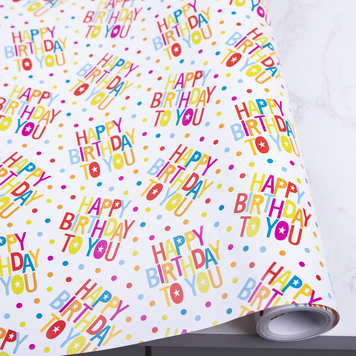 Бумага для подарков "HB to you" 70см*10м