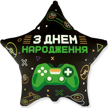 Фольга 18" Зірка "ЗДН Джойстик" Flexmetal