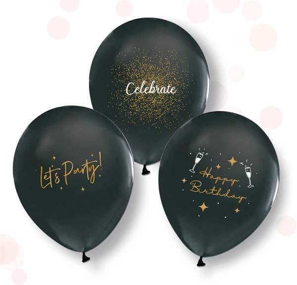 Повітряні кульки "Celebrate" (ТМ "Твоя Забава") (50 шт)
