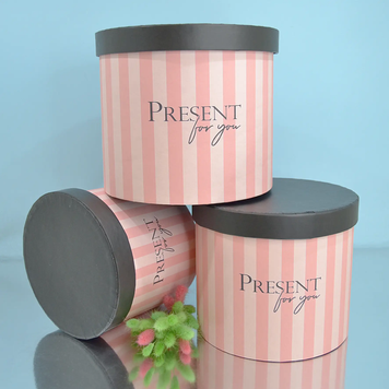 Набір капелюшних коробок з кришками "Present for you" (3шт/уп)