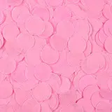 Конфетти круг 50 грамм розовый 12 мм